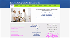 Desktop Screenshot of praxis-korbach.de
